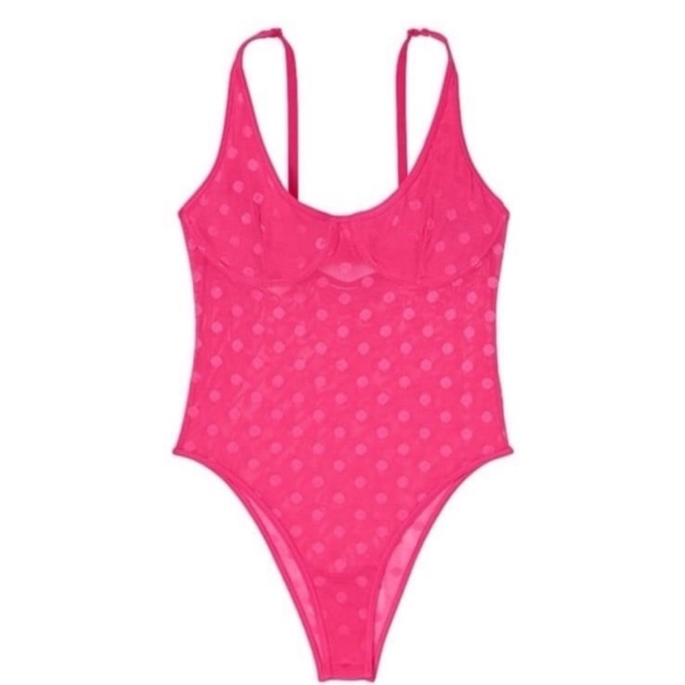 VS PINK mesh bodysuit - Picture 7 of 7